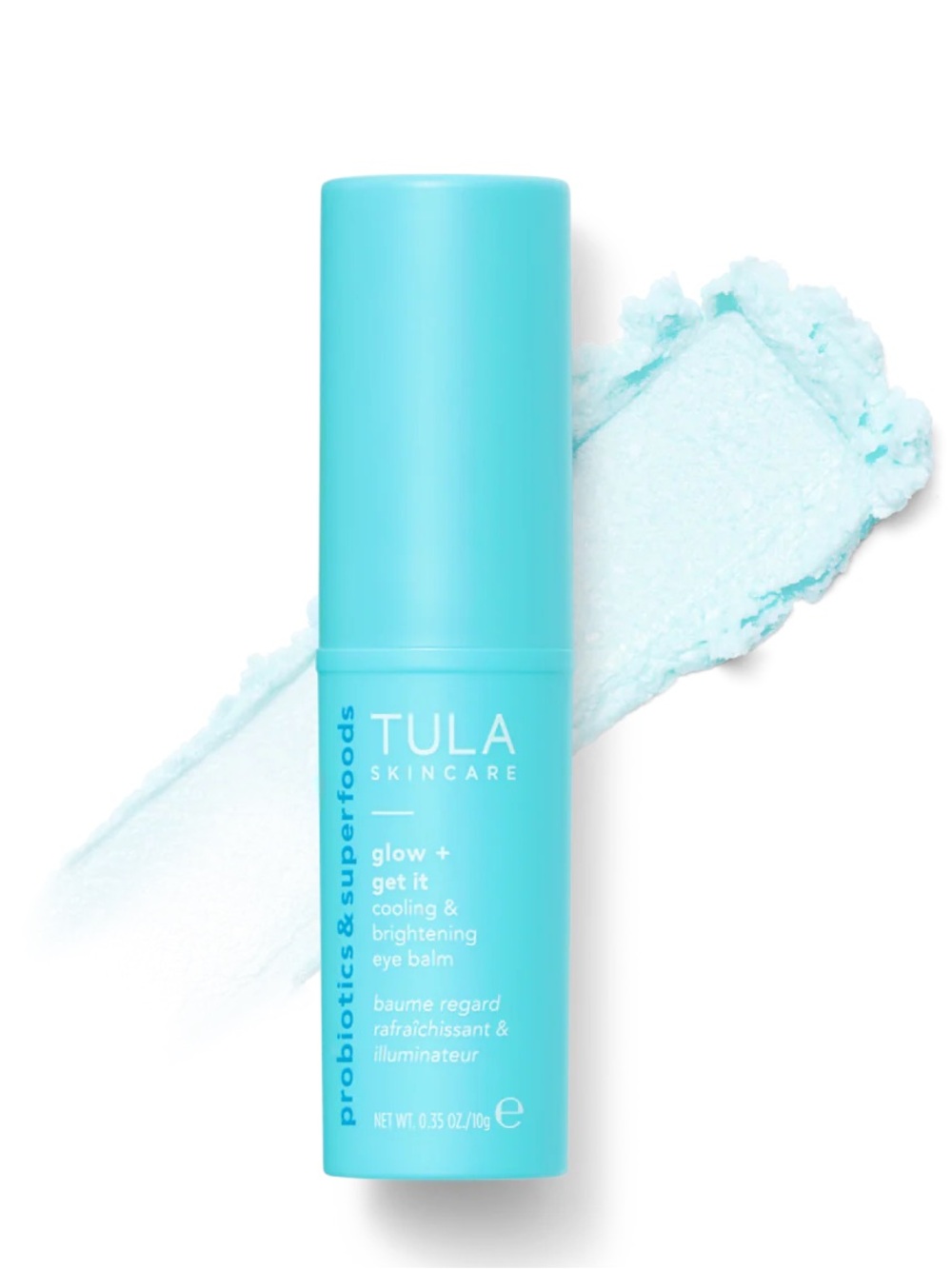 TULA Skincare Glow + Get It Cooling & Brightening Eye Balm - NIB .35 oz/ 10g